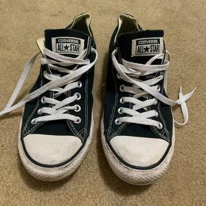 Black and White Converse